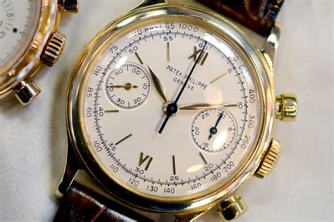 patek philippe ref 1463|patek 1463 waterproof chronograph.